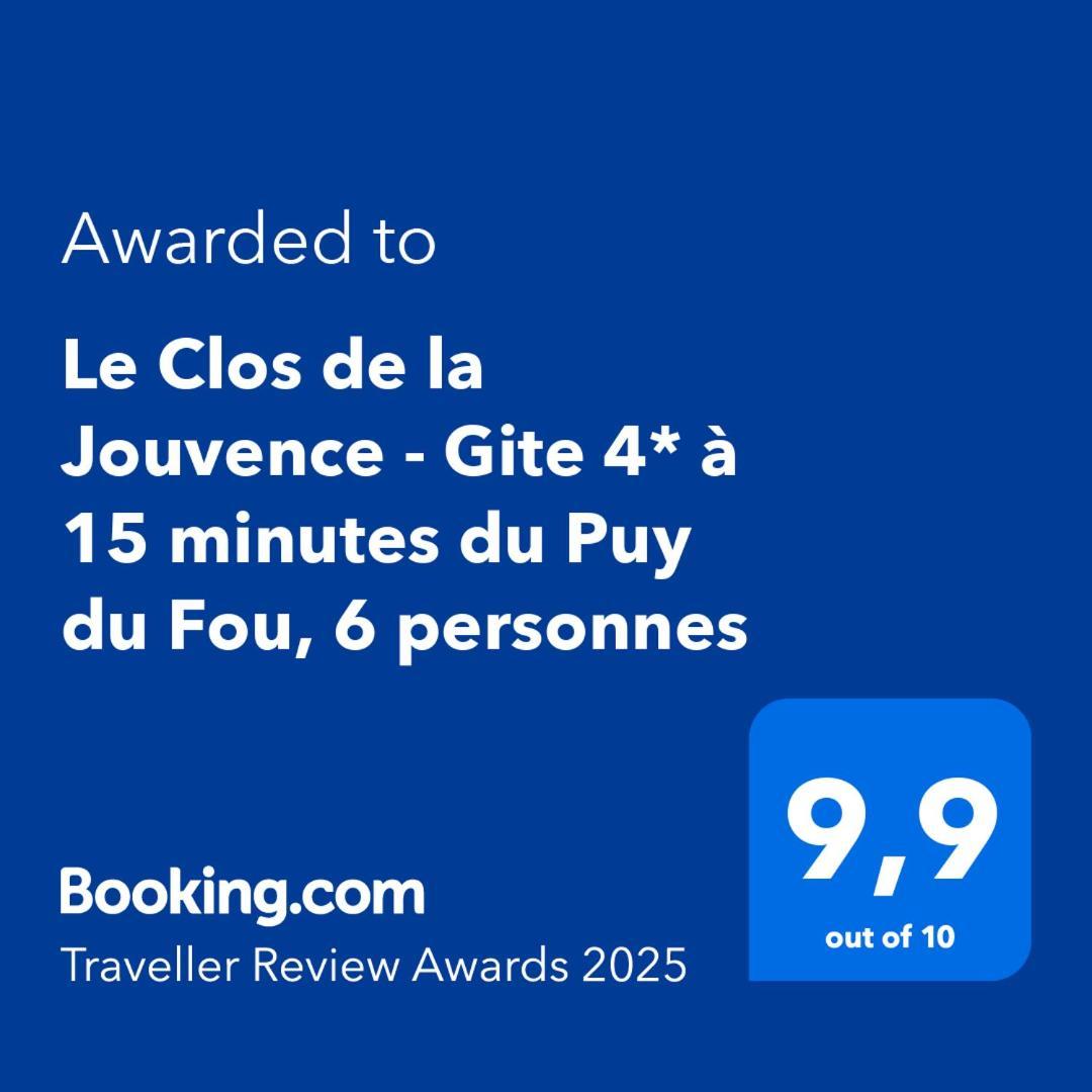 Le Clos De La Jouvence - Gite 4* A 15 Minutes Du Puy Du Fou, 6 Personnes Saint-Laurent-sur-Sevre Εξωτερικό φωτογραφία